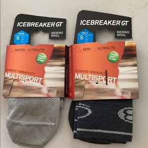 Icebreaker GT Men’s Merino Wool 2-Pack Socks